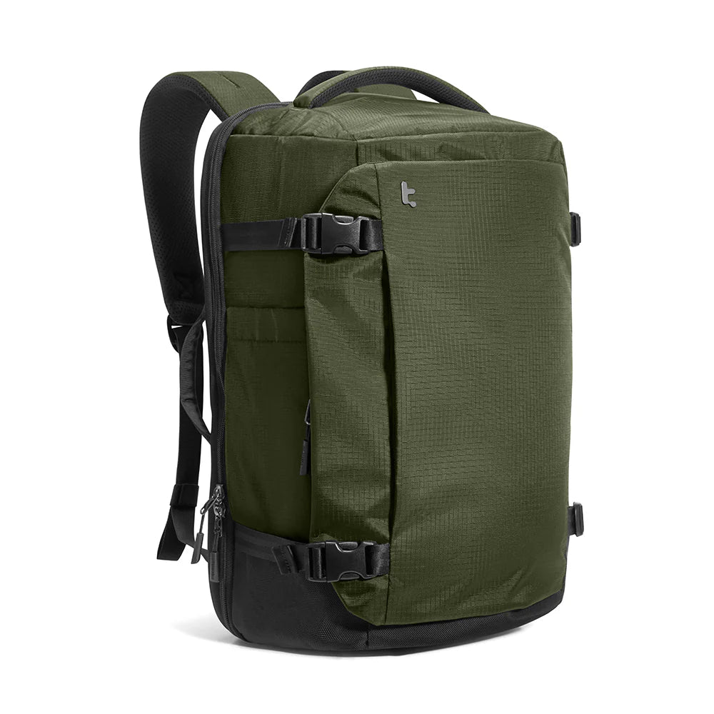anti theft travel backpack south africa Navigator-T66 Liteway Travel Backpack Green 40L – tomtoc South Africa