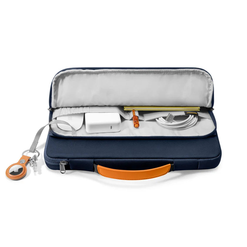 Defender-A14 Laptop Briefcase / handbag - Navy blue 16 inch