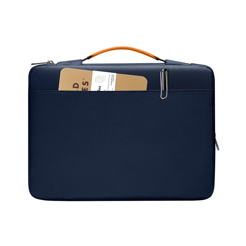 Defender-A14 Laptop Briefcase / handbag - Navy blue 16 inch