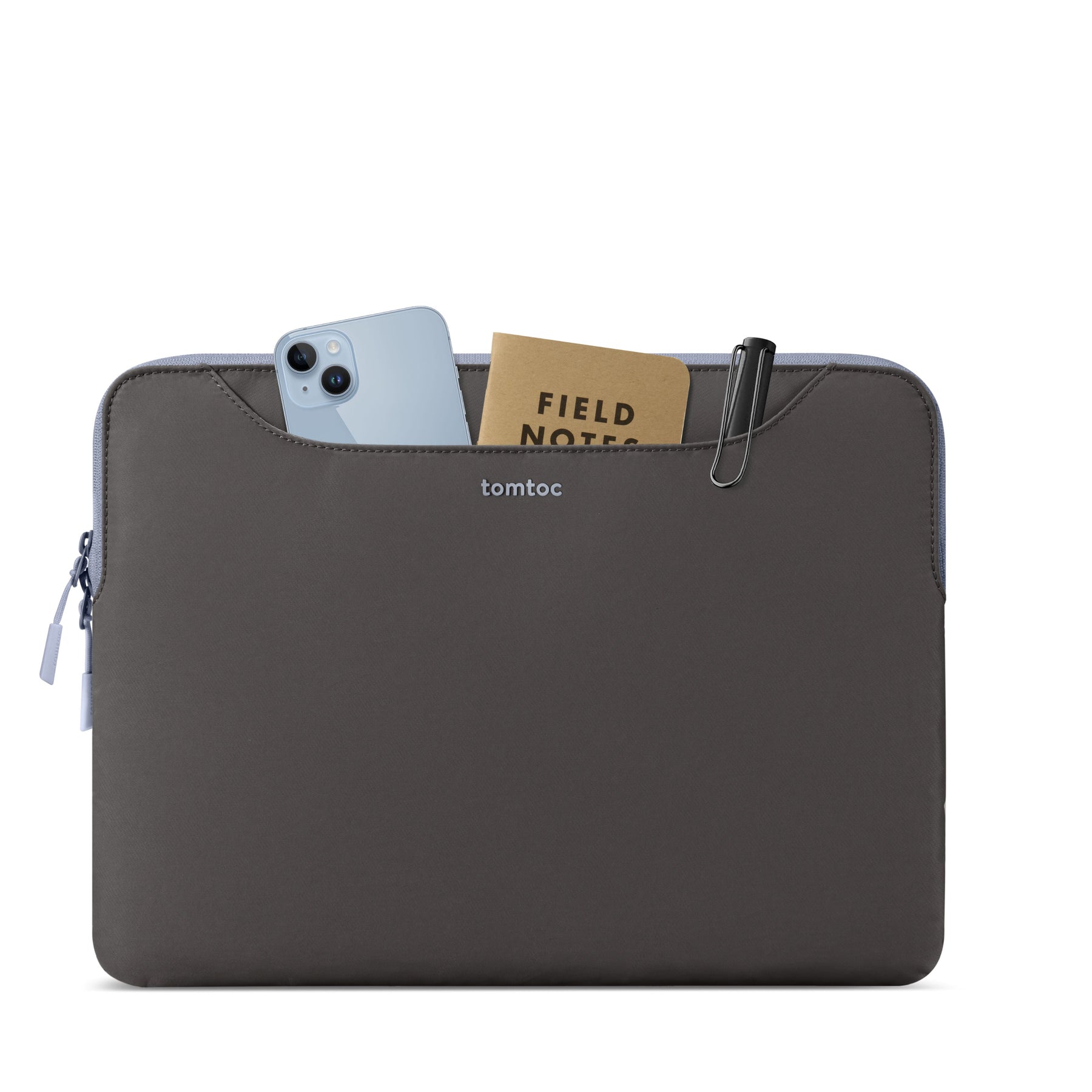 Light-A21 Dual-color Slim Laptop Handbag Blue 13.5-inch
