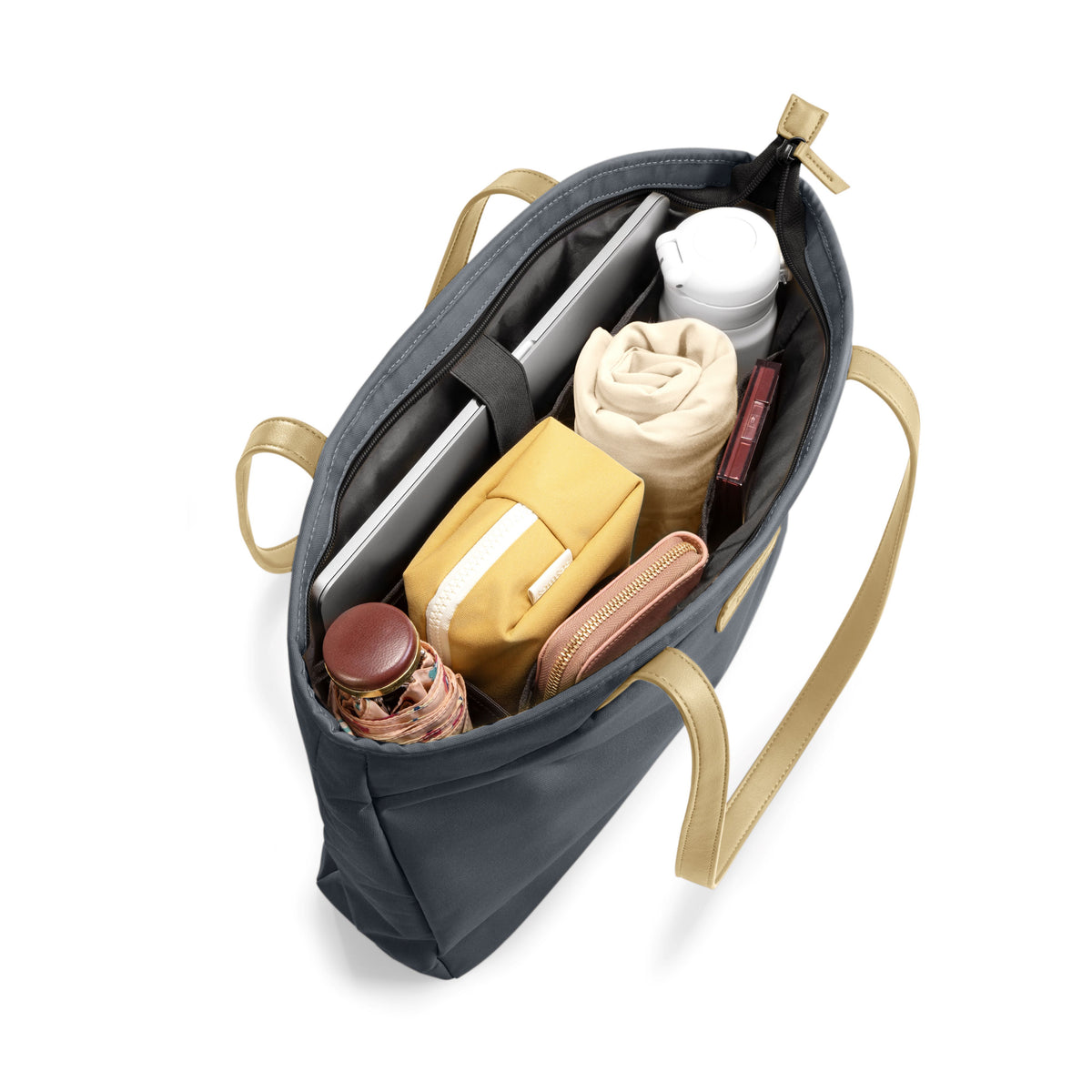 Versatile-T23 Laptop Tote Bag Grayish Blue 13.5-inch