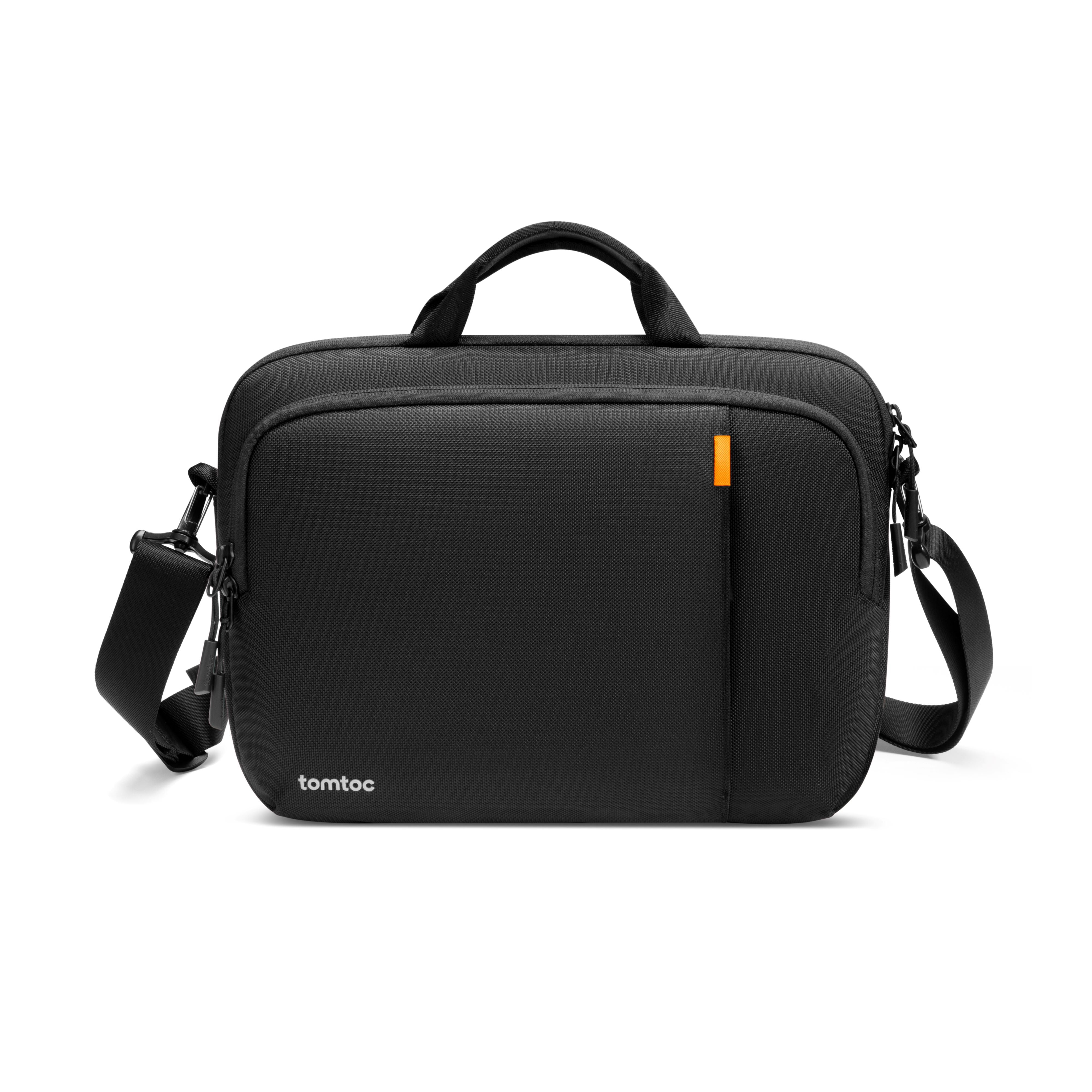 Defender-A30 Laptop Shoulder Bag Black 13-14-inch – tomtoc South