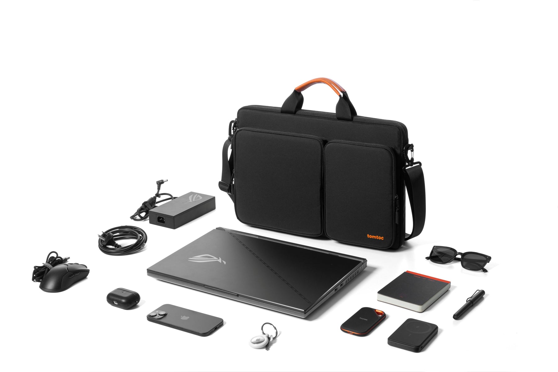 Defender-A42 Laptop Shoulder Bag For 17-inch Gaming Laptop | Black