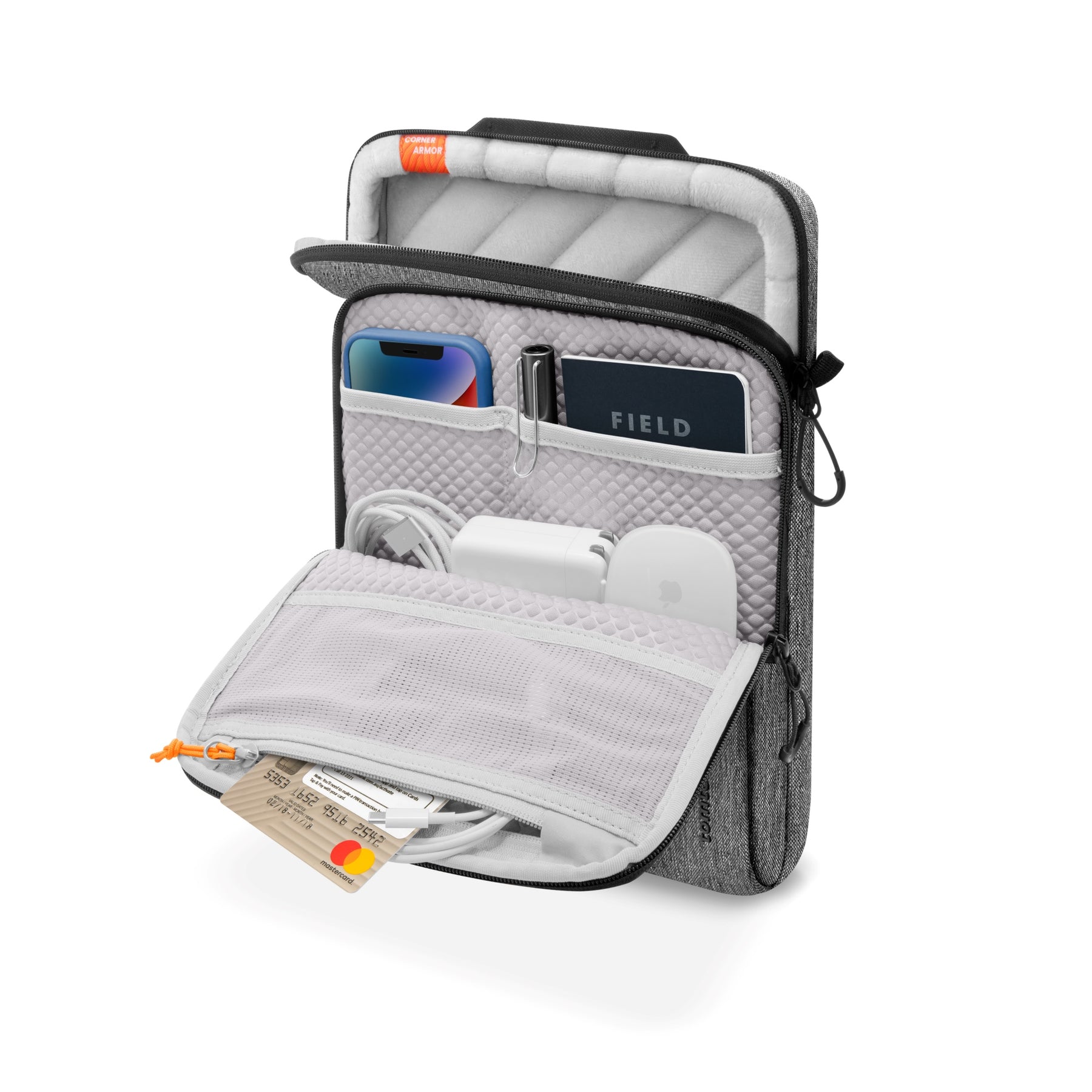 DefenderACE-A03 Laptop Shoulder Bag 13.5-inch - Gray