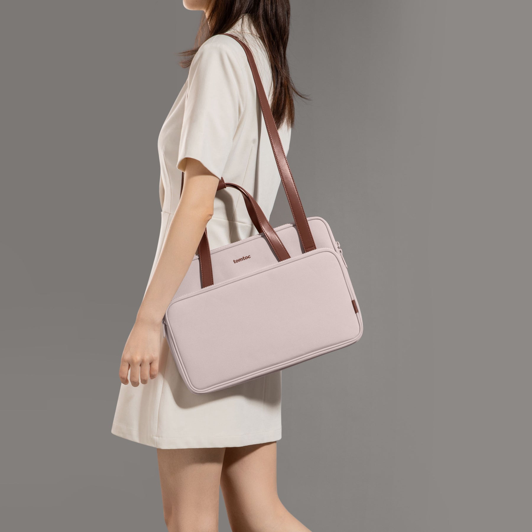 Versatile-A12 Laptop Shoulder Bag Blush Pink 13.5-14 Inch