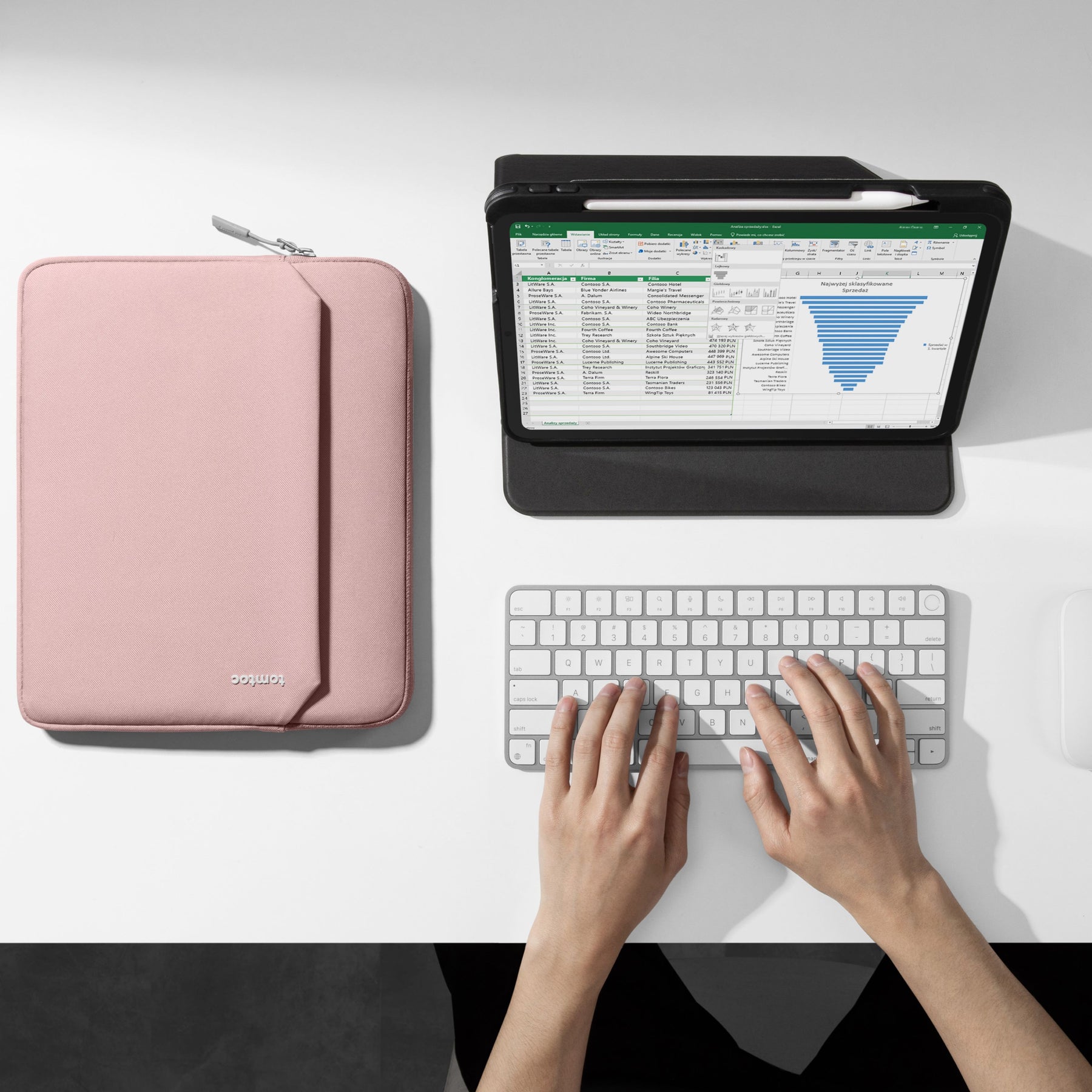 Classic sleeve For iPad 10.2/10.9/11-inch | Pink