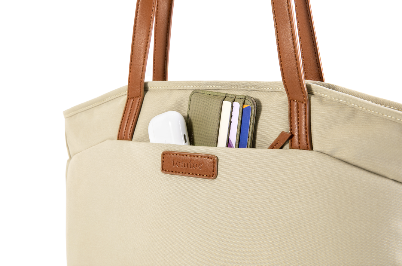 Versatile-T23 Laptop Tote Bag Khaki 16 Inch/18L