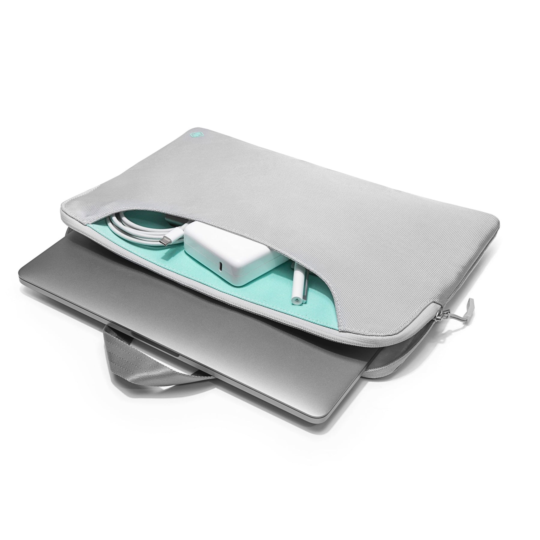 TheHer-A21 Laptop Handbag for 13.3-inch | Silver