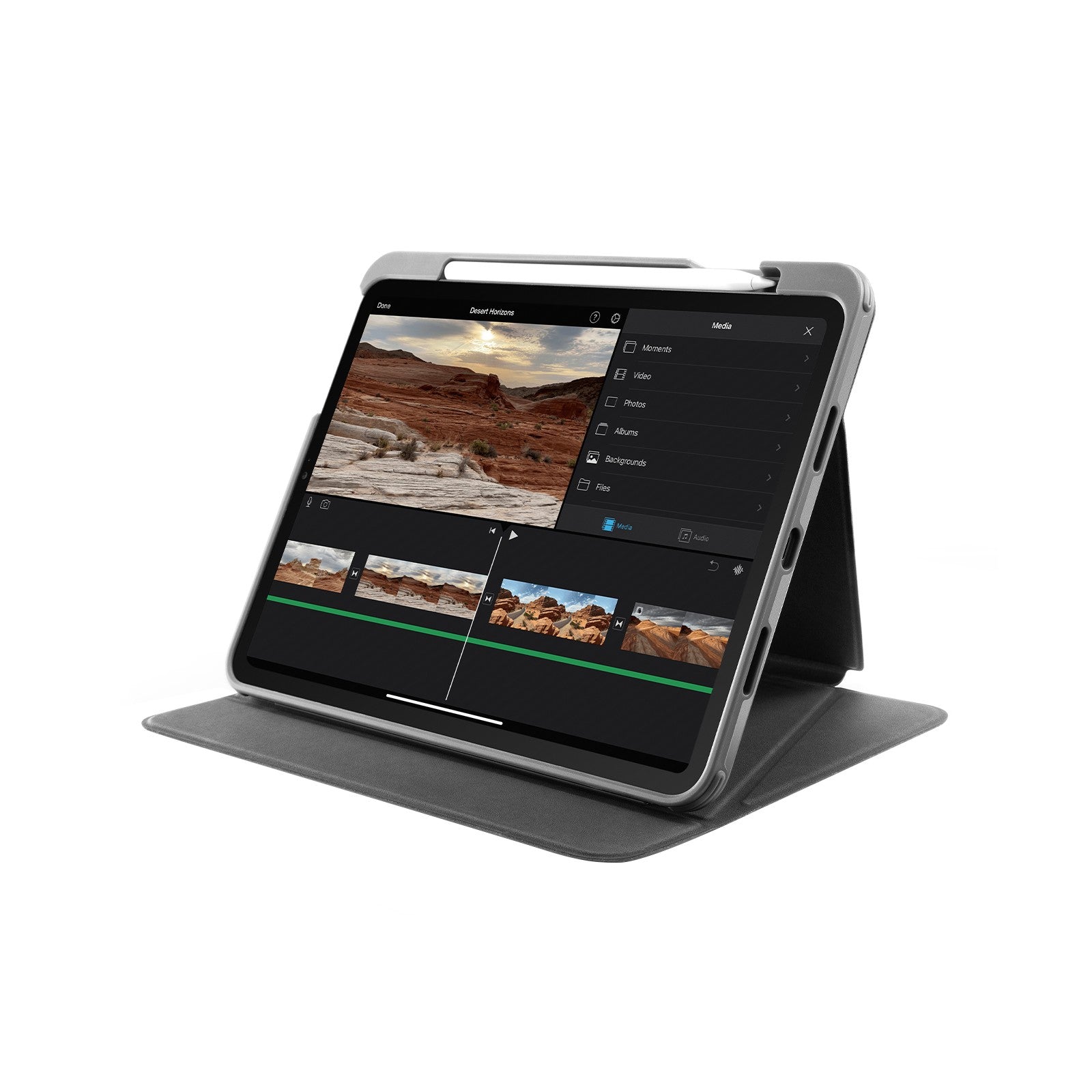 Inspire-B02 iPad Tri-Mode Case for 11-inch iPad Pro
