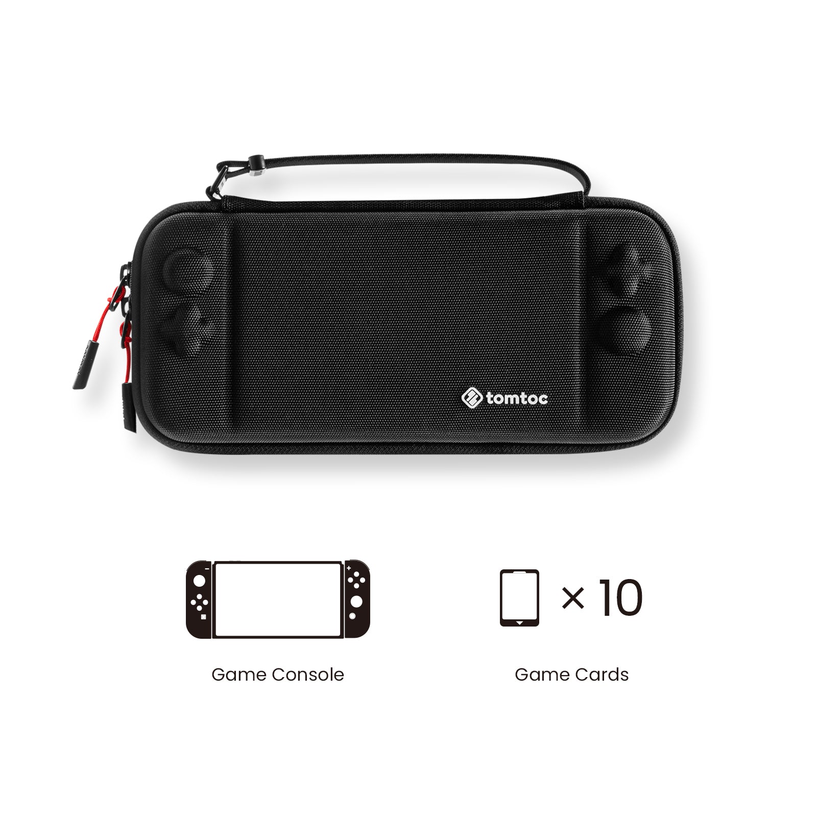 tomtoc Slim Case for NS/OLED Model | Black