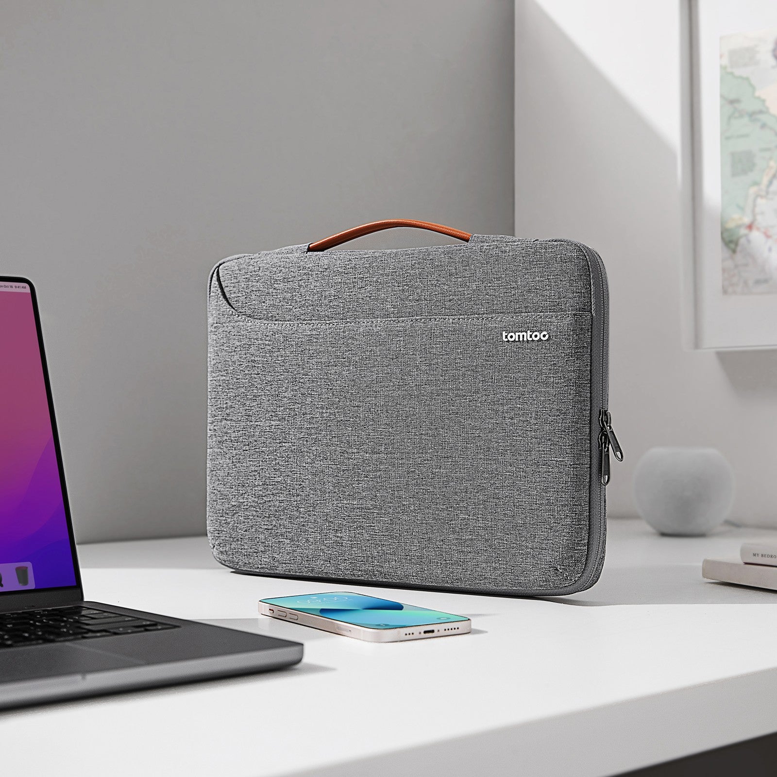 Defender-A22 Laptop Handbag 16-inch | Gray