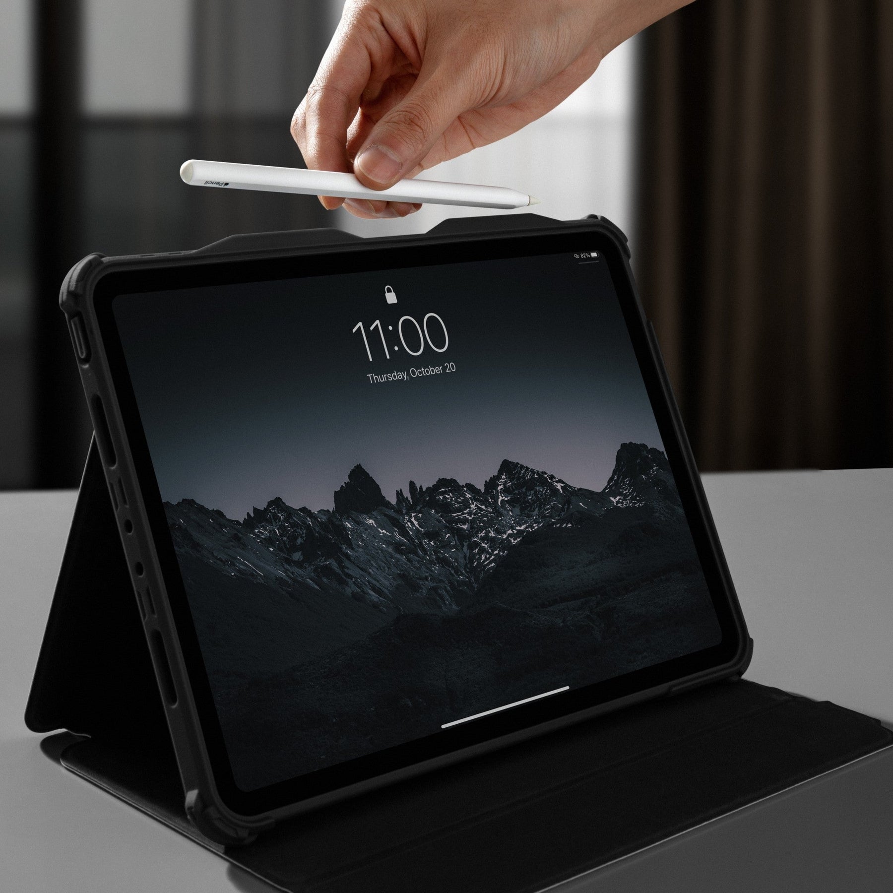 Inspire-B57 Detachable Ultra Case Diamond Black for 12.9-inch iPad Pro 2022 Gen
