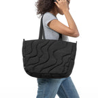 Terra-T38 Puffy Laptop Tote Bag Lavascape