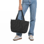 Terra-T38 Puffy Laptop Tote Bag Lavascape