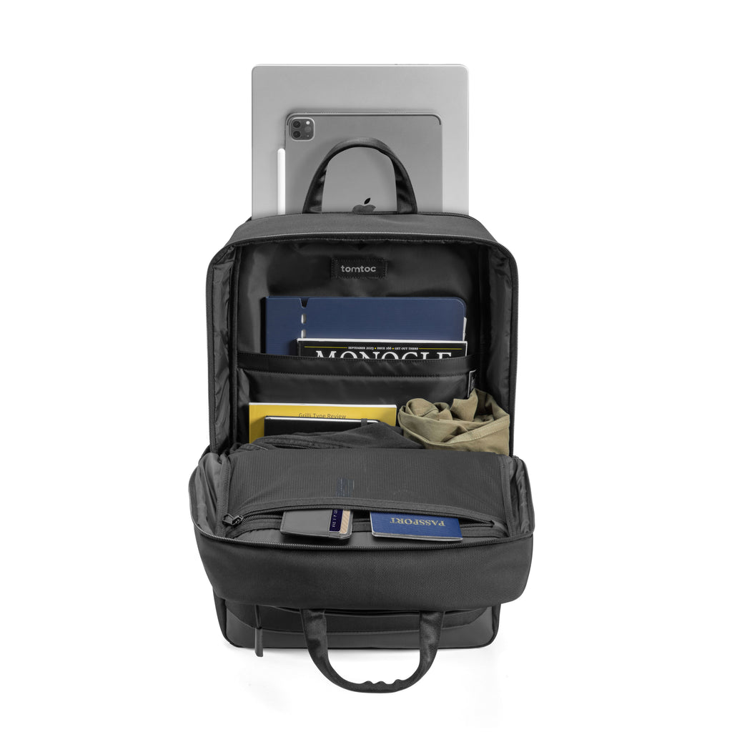 Explorer-T71 Large Laptop Backpack Black 17.3 Inch [30L]