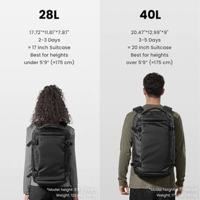 Tomtoc Navigator-T66 Liteway Travel Laptop Backpack 28L