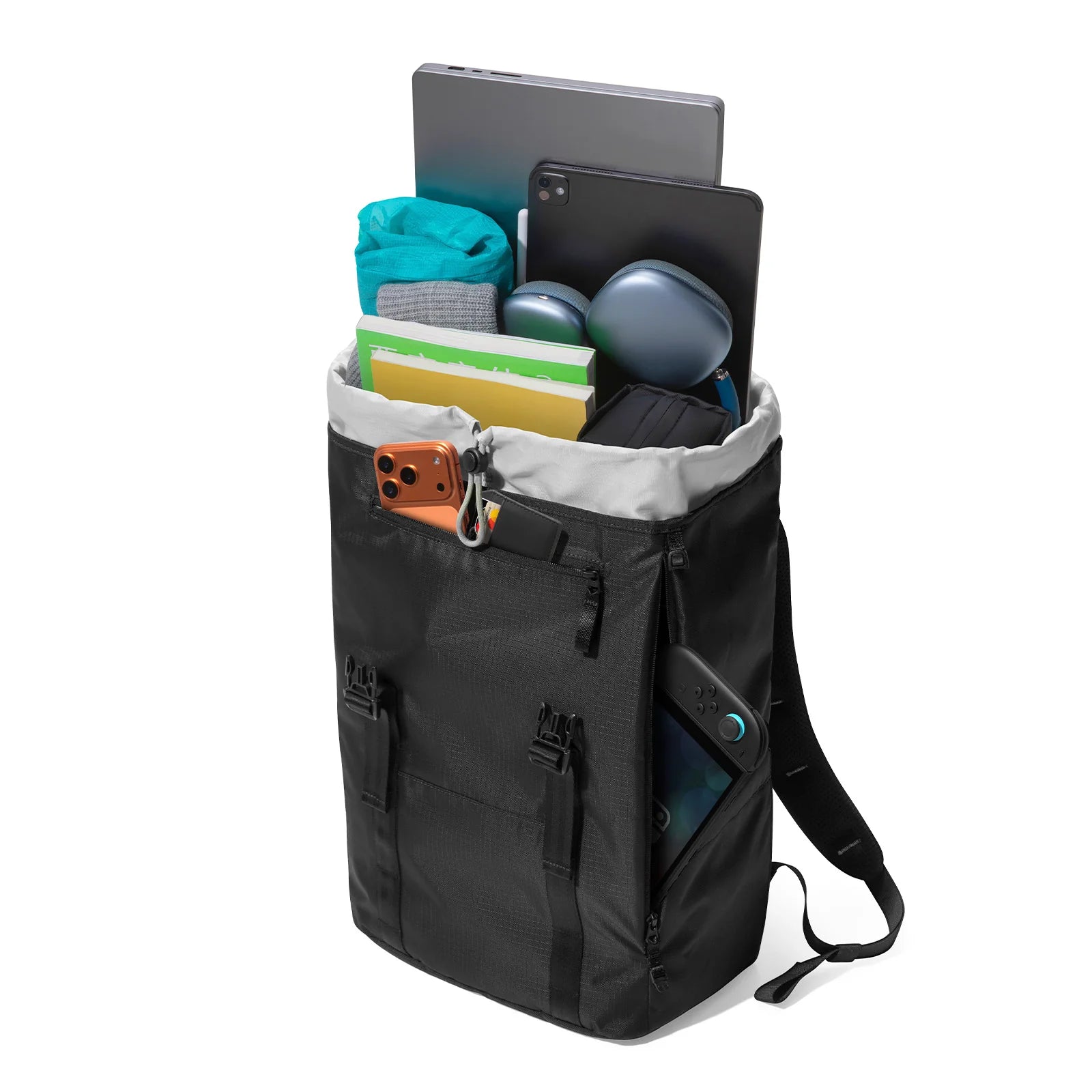 VintPack-TA1 Liteway Laptop Backpack Black Secondary image