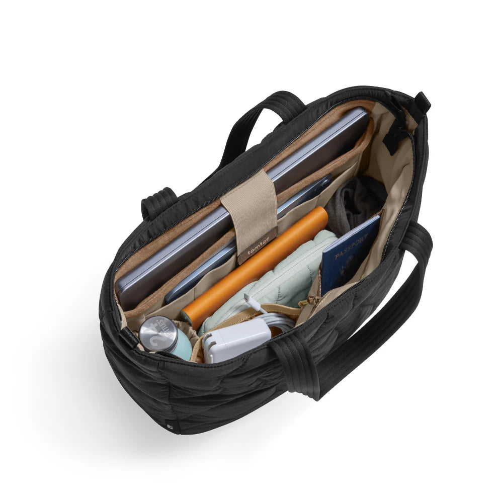 Terra-T38 Puffy Laptop Tote Bag Lavascape Secondary image