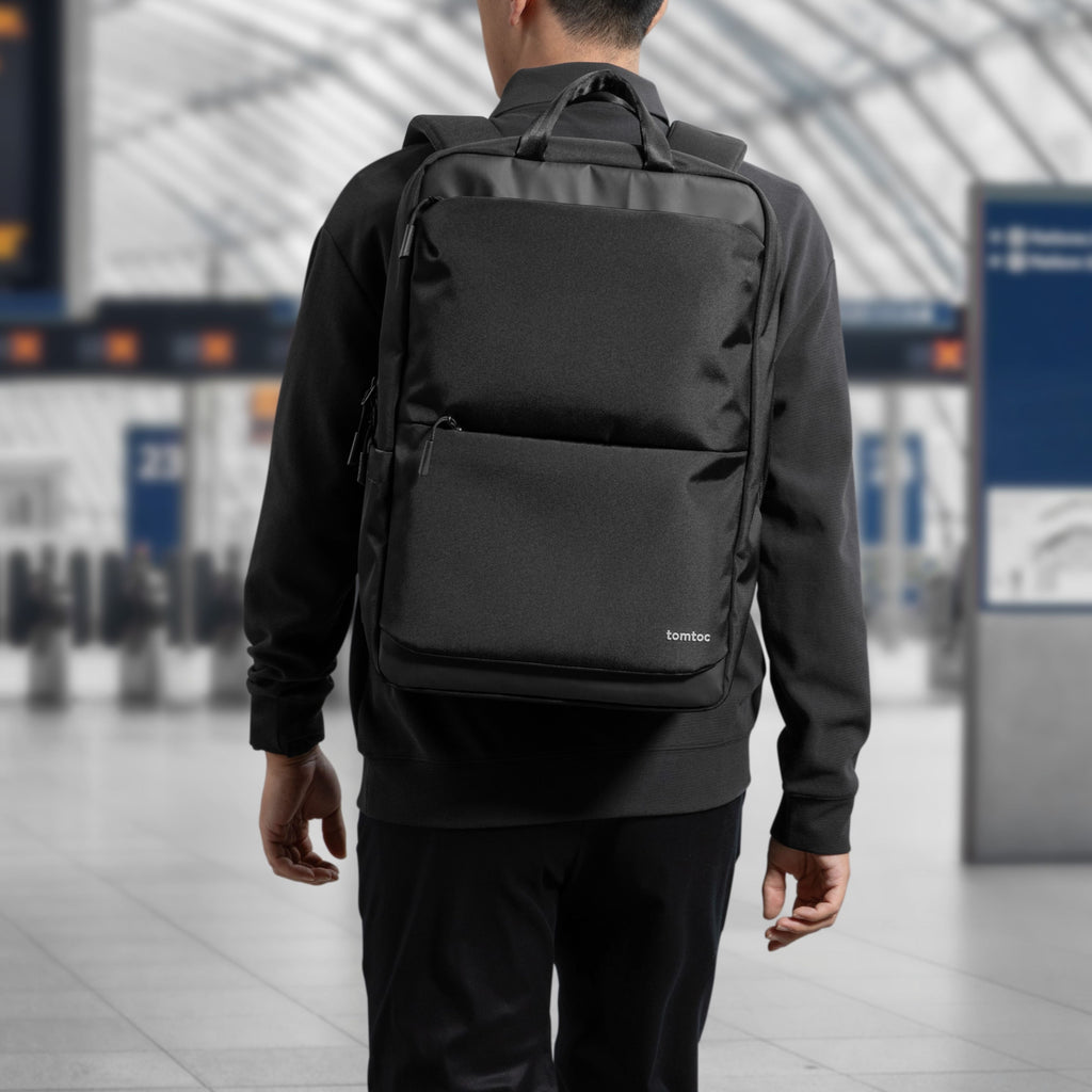 Explorer-T71 Large Laptop Backpack Black 17.3 Inch [30L]