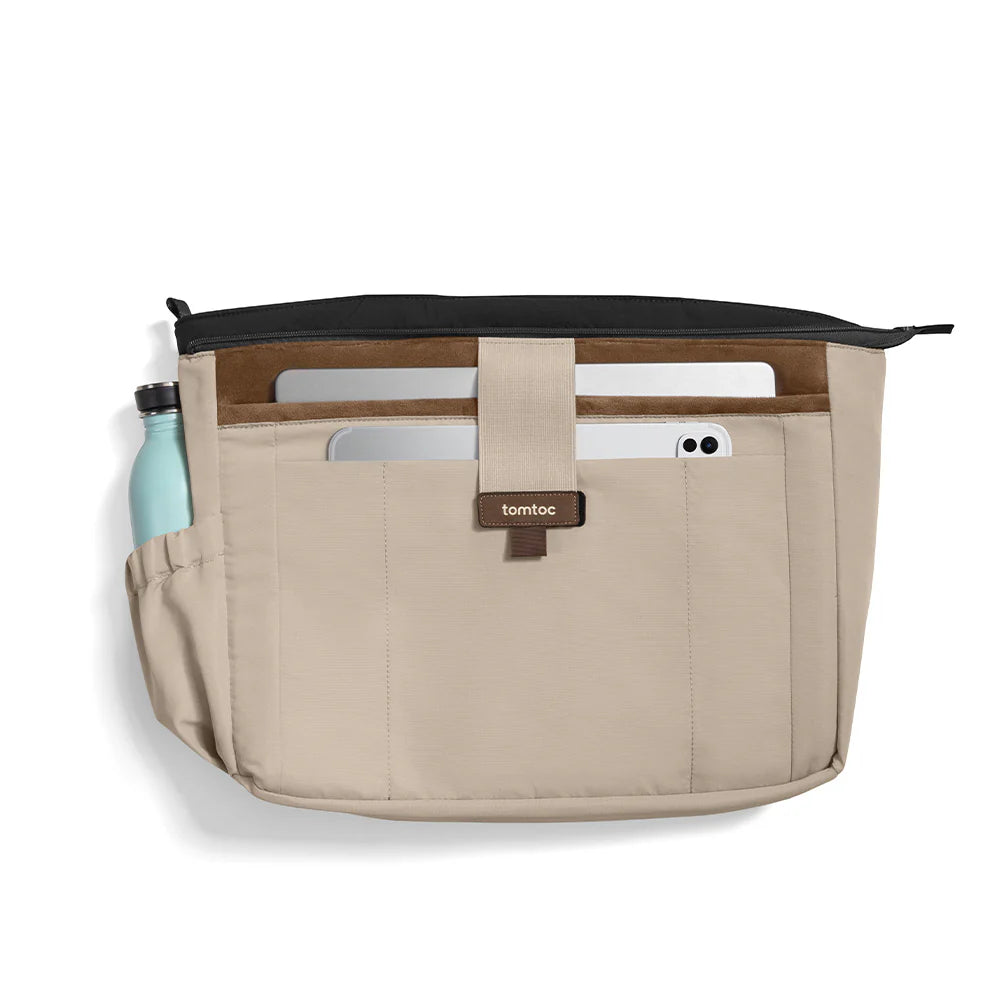 Terra-T38 Puffy Laptop Tote Bag Lavascape