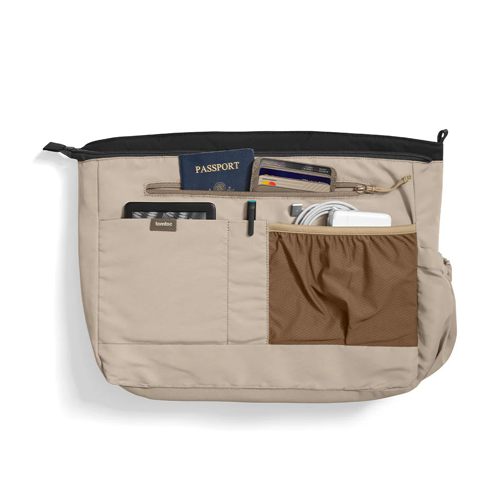 Terra-T38 Puffy Laptop Tote Bag Lavascape