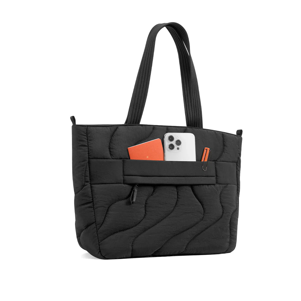 Terra-T38 Puffy Laptop Tote Bag Lavascape