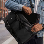 VintPack-TA1 Liteway Laptop Backpack Black