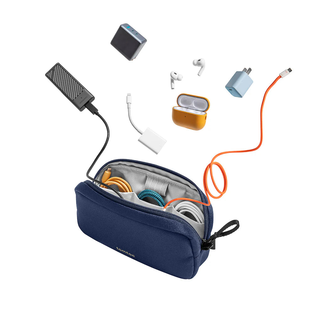 Light-T12 Essential Tech Organizer Navy Blue Secondary image