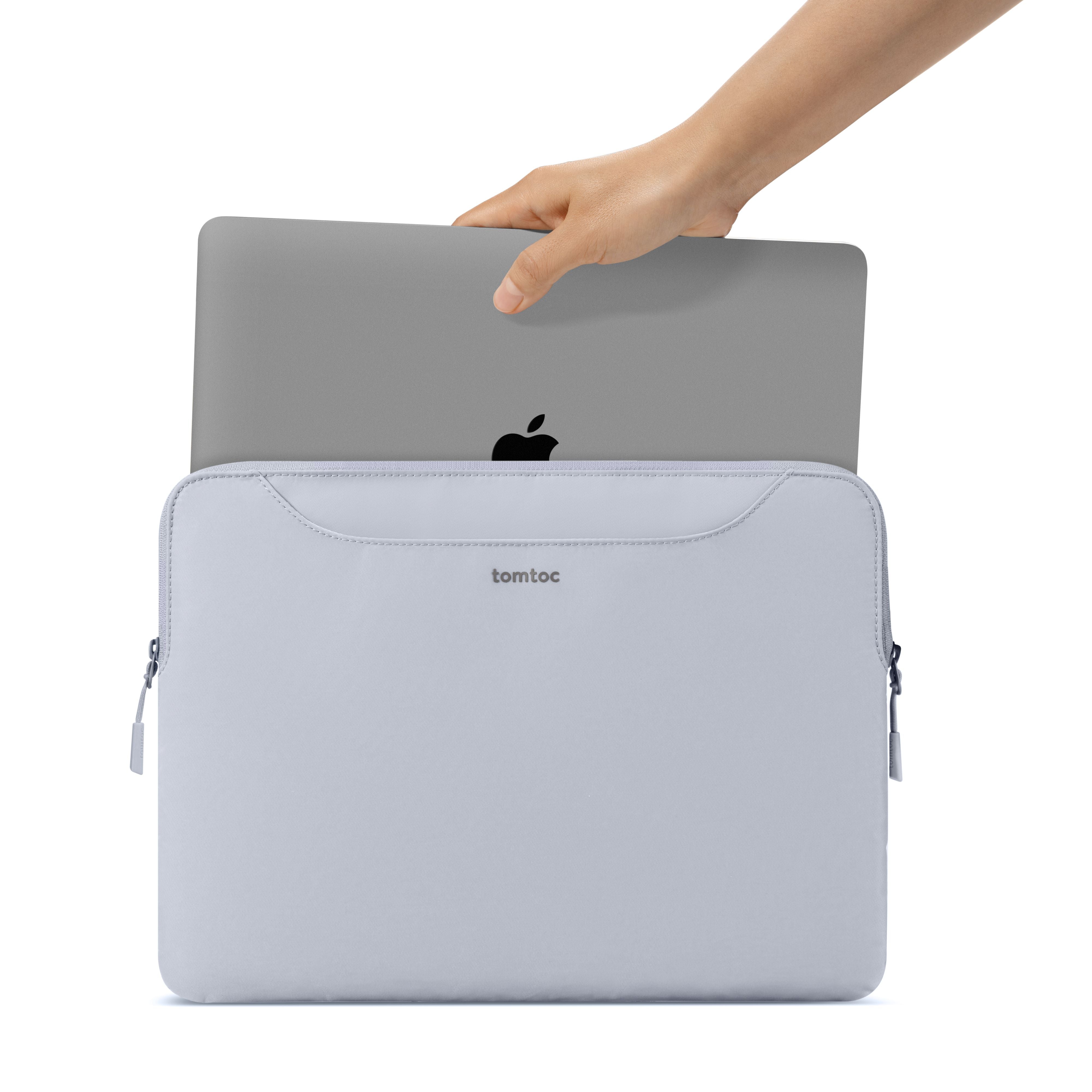 Light-A21 Dual-color Slim Laptop Handbag Blue 13.5-inch – tomtoc