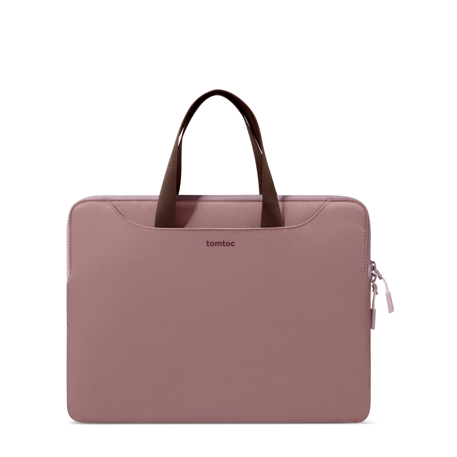 Light-A21 Dual-color Slim Laptop Handbag Raspberry 16-inch