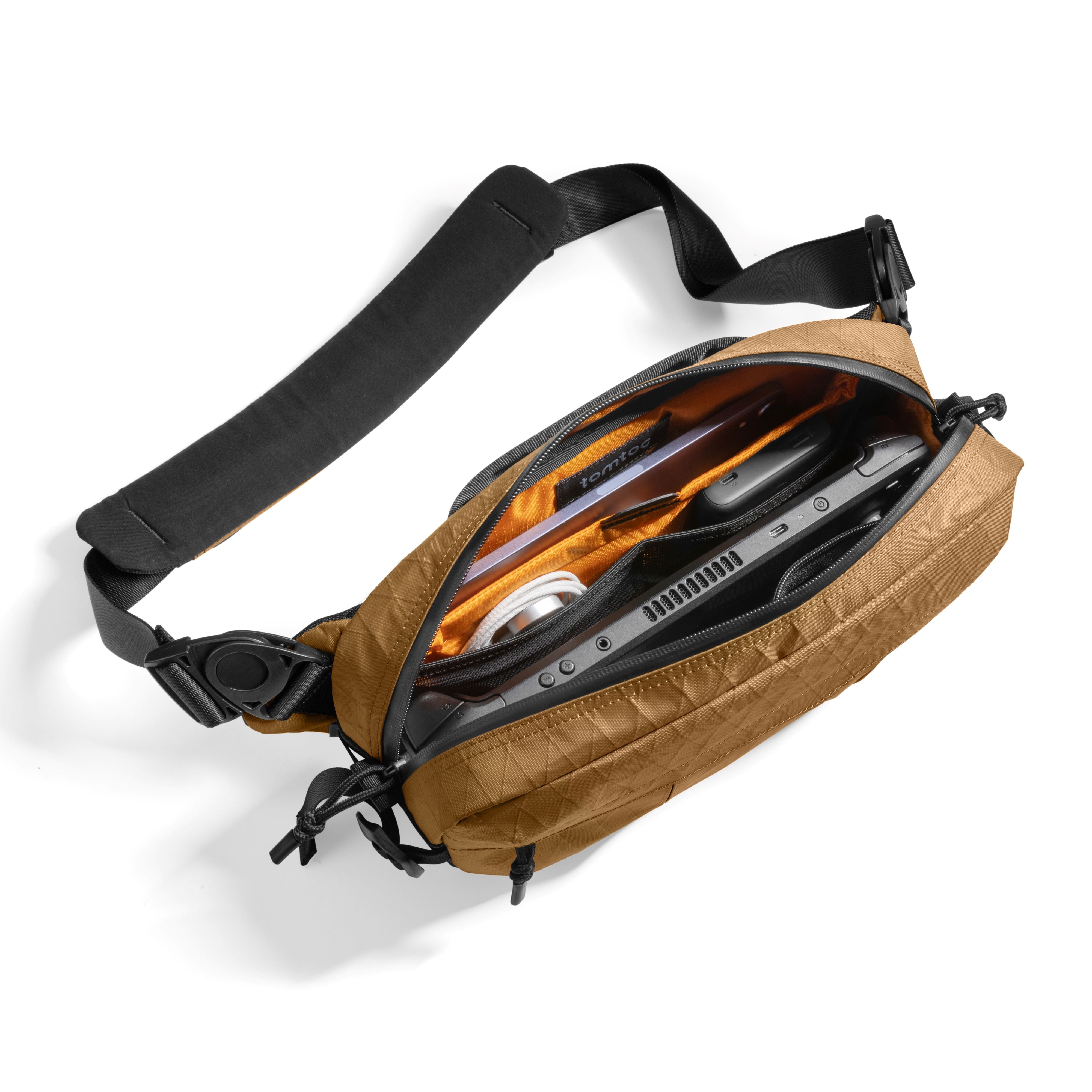 Wander-T26 Daily Sling X-pac Black Steam Deck/5.5L – tomtoc South