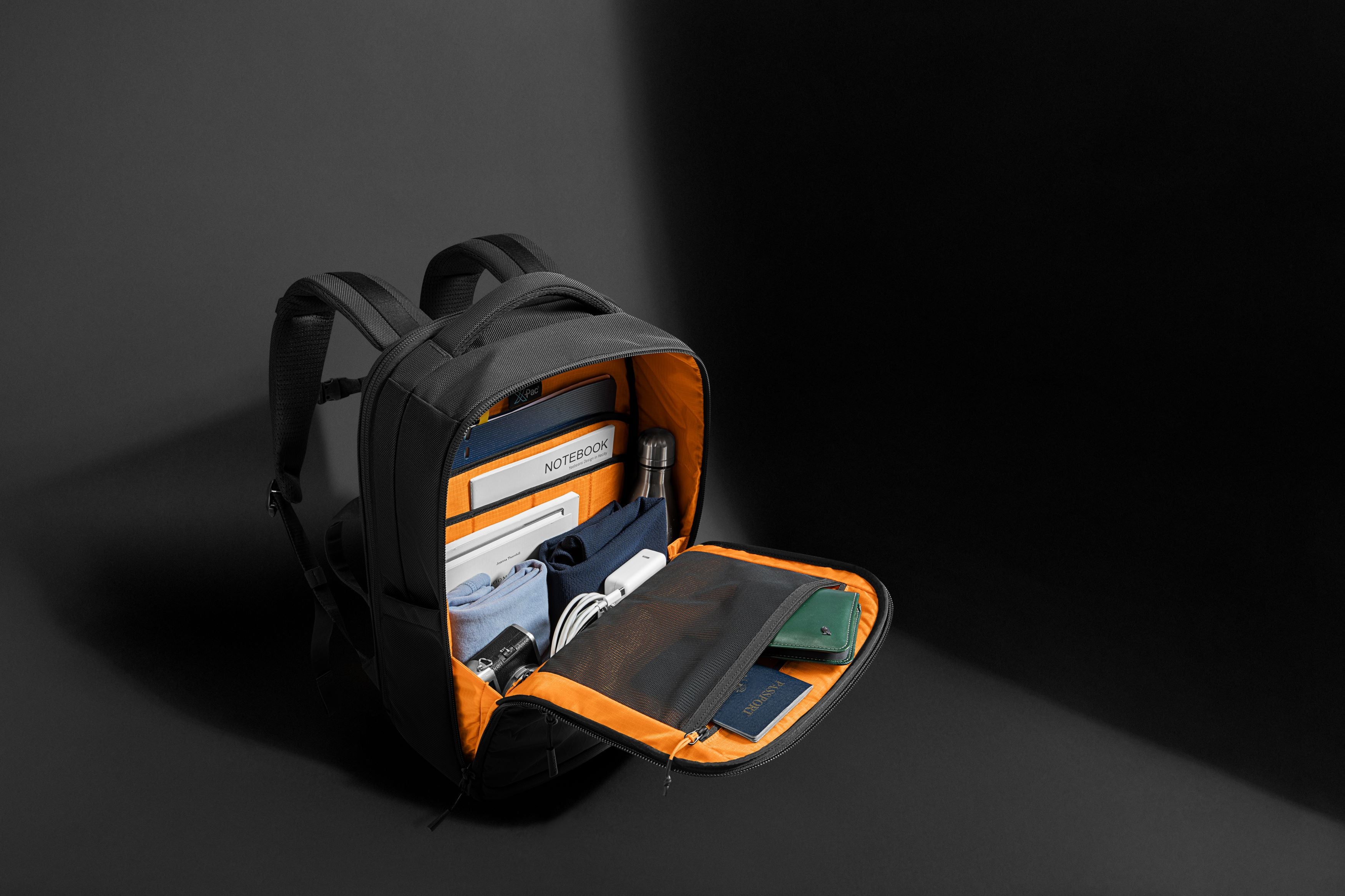 TechPack-T73 X-Pac Laptop Backpack Black 15.6-inch [30L]