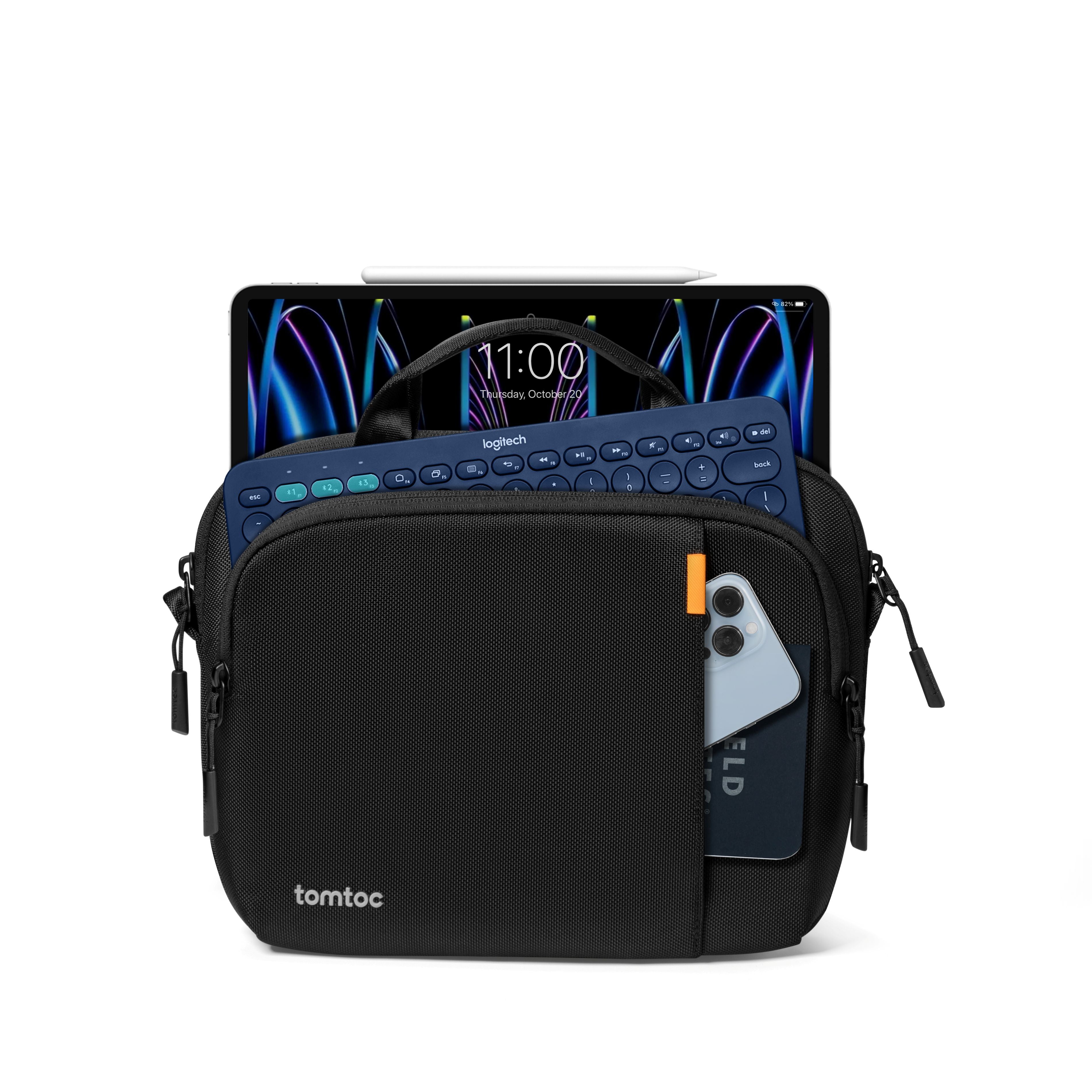 Defender-B30 Tablet Shoulder Bag Black 11 Inch – tomtoc South Africa