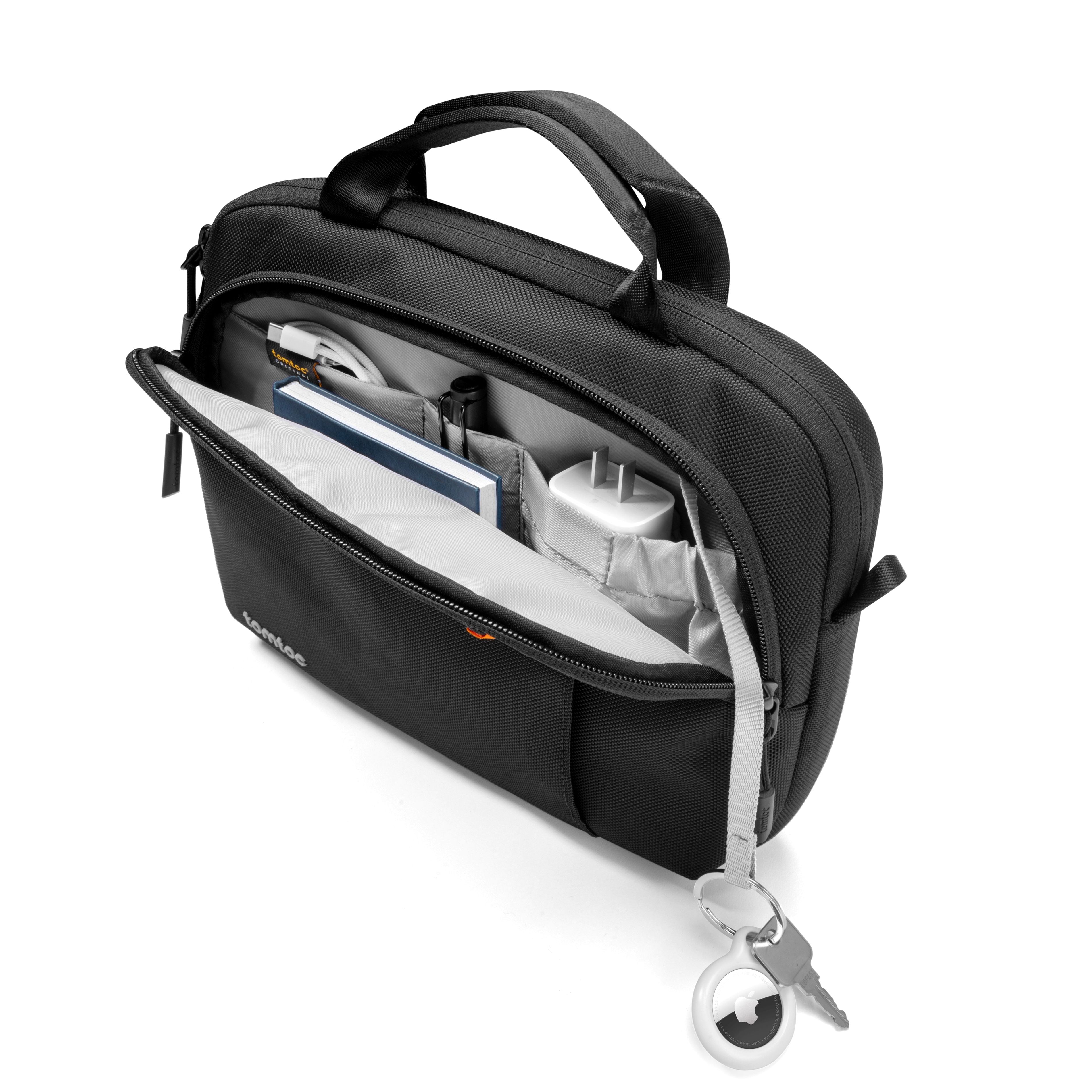 Defender-B30 Tablet Shoulder Bag Black 11 Inch – tomtoc South Africa