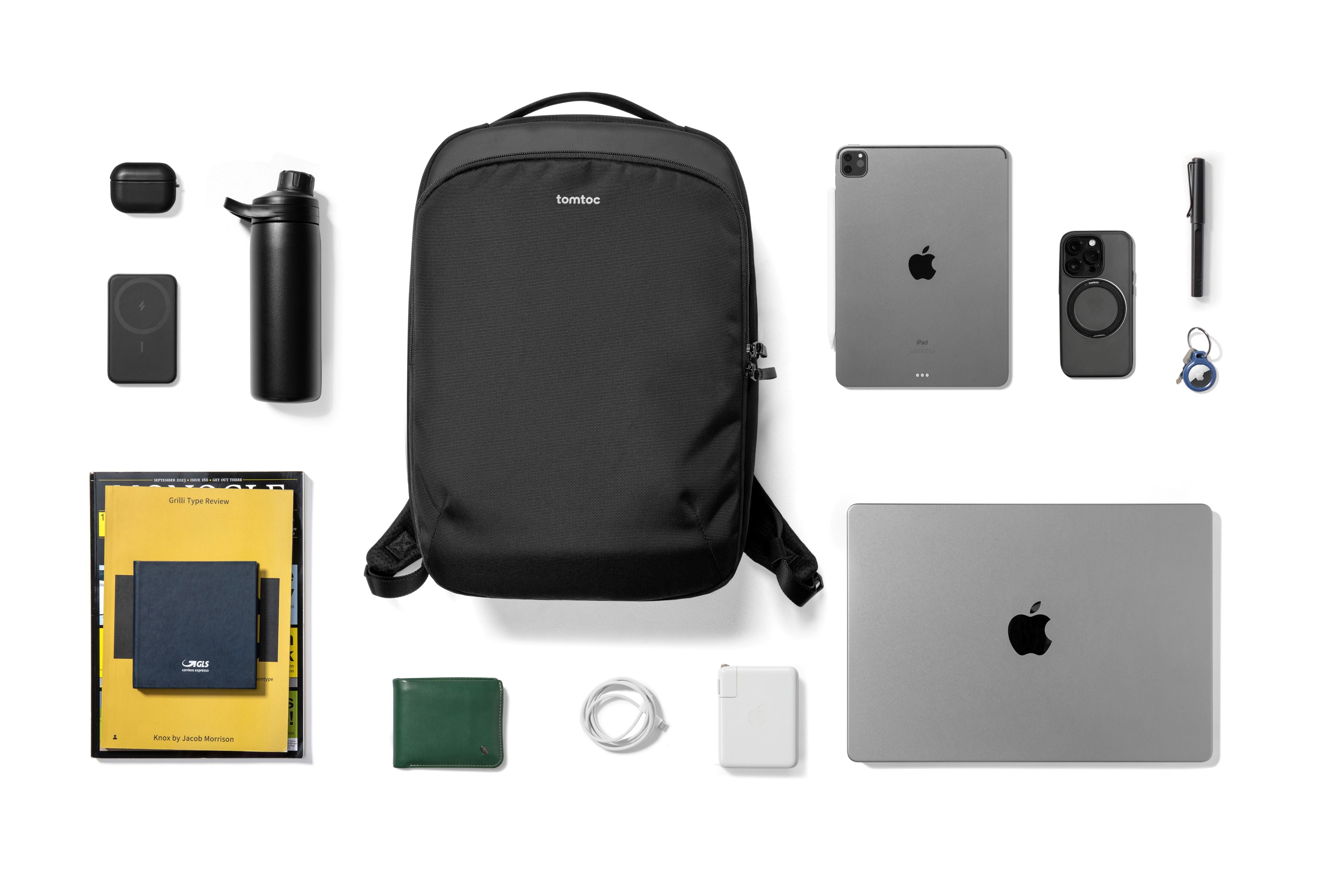 Explorer-T60 Laptop Backpack Black 16-inch / 15L – tomtoc South Africa
