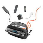 Light-T12 Essential Tech Organizer Black  1.8 L
