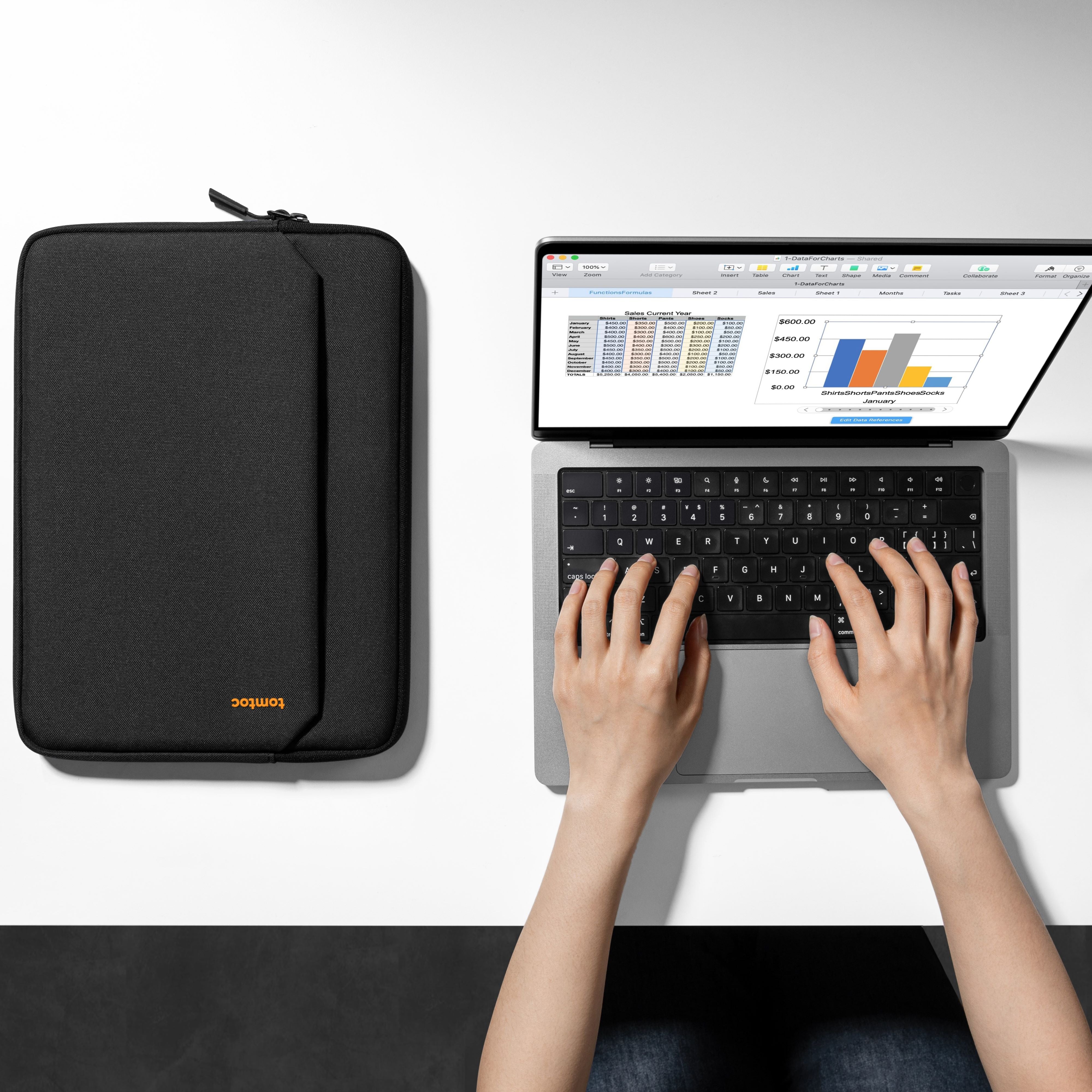 Light-A18 Laptop Sleeve Black 14 Inch – tomtoc South Africa