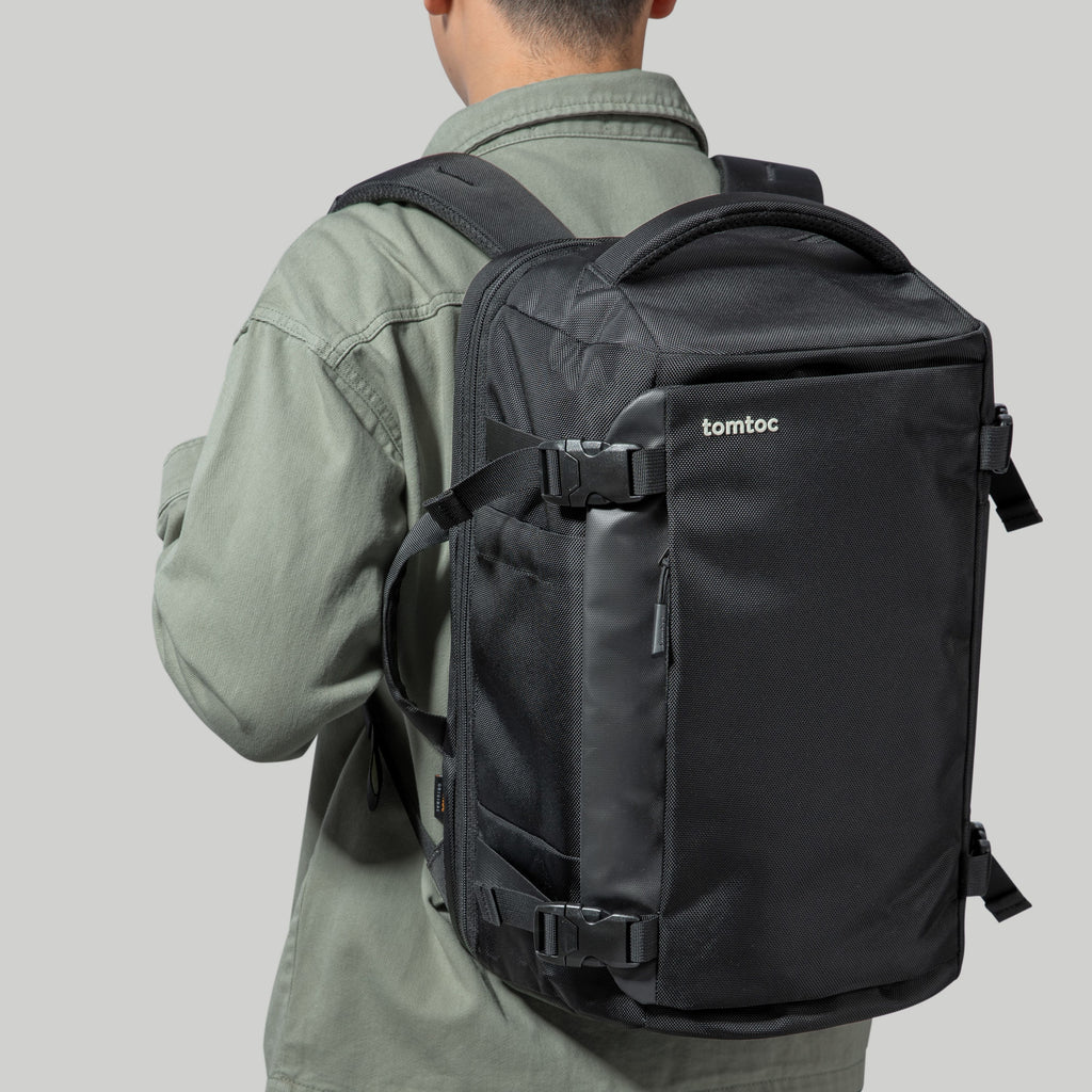 Navigator-T66 Travel Laptop Backpack Black 15.6 Inch/28L-temp