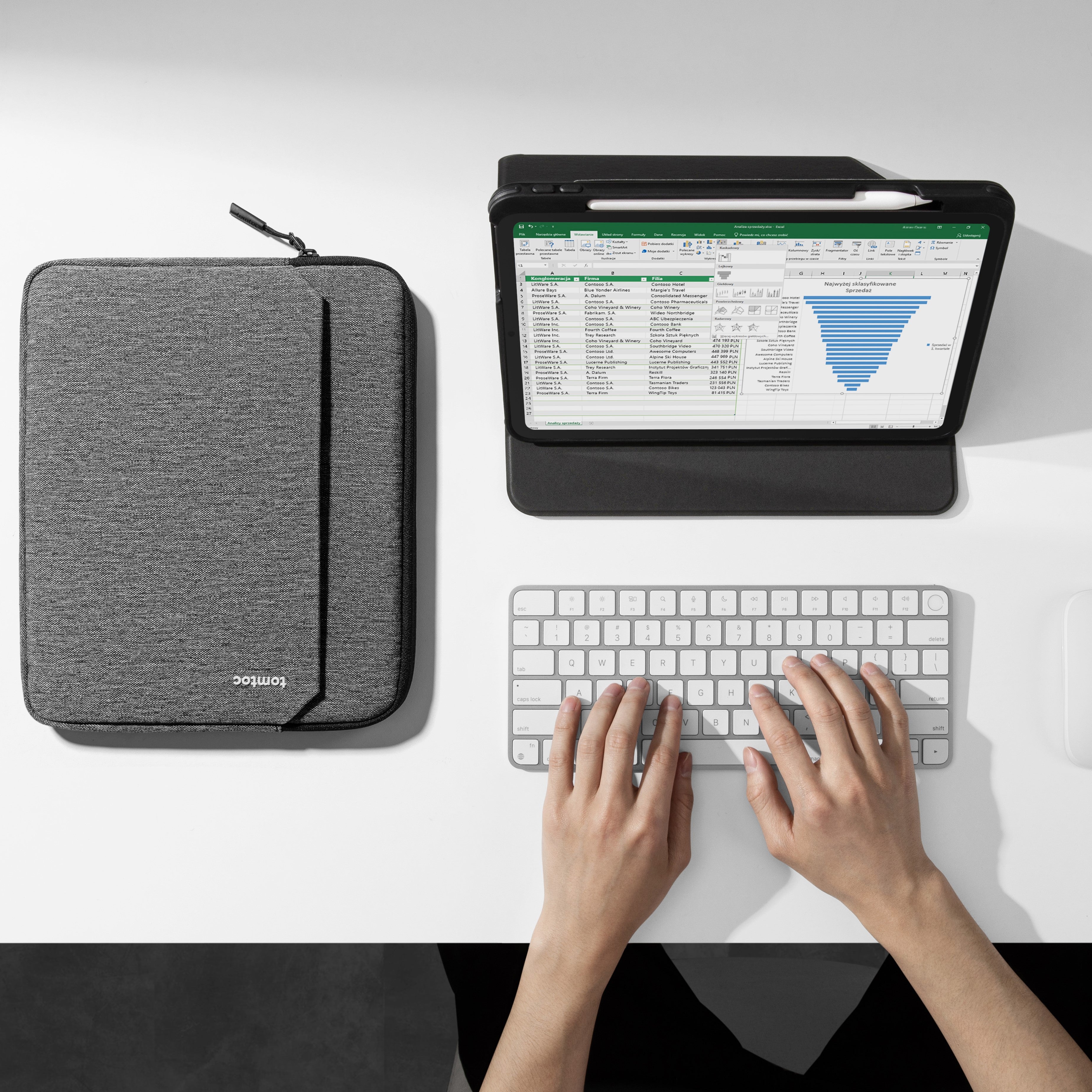 Classic Bag For iPad 10.2/10.9/11-inch | Misty Gray