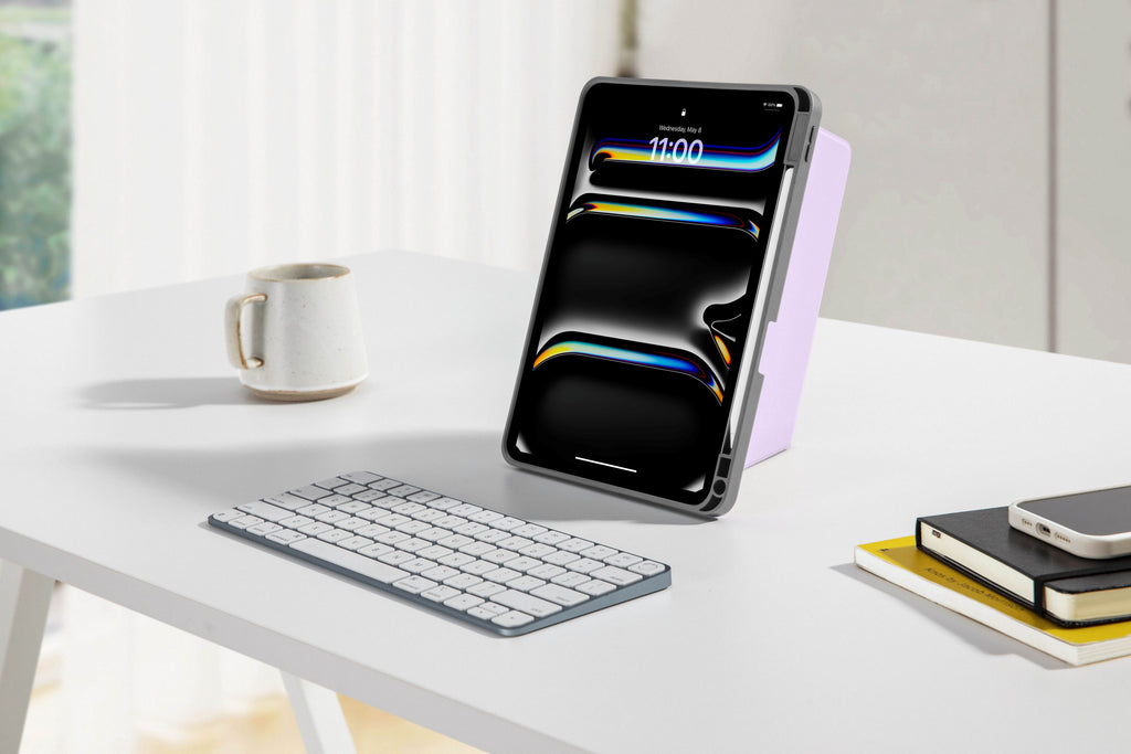 Inspire-B50 iPad air Tri-Mode Case - 11 inch - Lavender