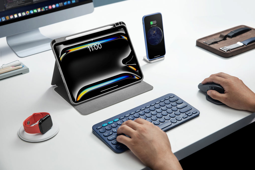 Inspire-B50 iPad air Tri-Mode Case - 11 inch - Lavender