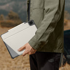 Inspire-B53 iPad 4-mode Hybrid Case Ivory White 11-inch [up to 5th Gen Air / 4th Gen Pro]