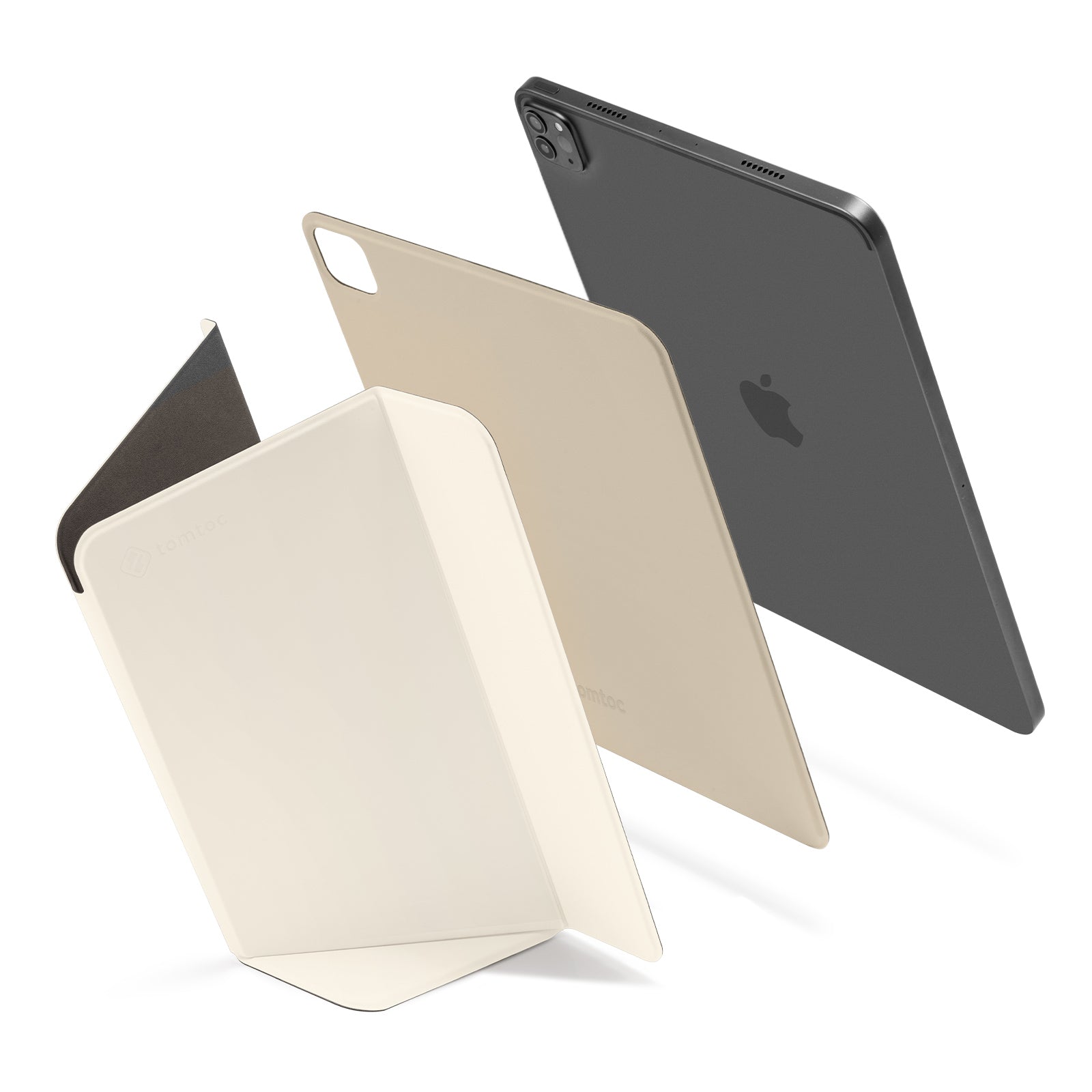 iPad Pro M2 12.9インチ Pencil、Smart Folio付き Inspire-B02 iPad 4-Mode Folio for 12.9-inch iPad Pro Gen 2022-2018
