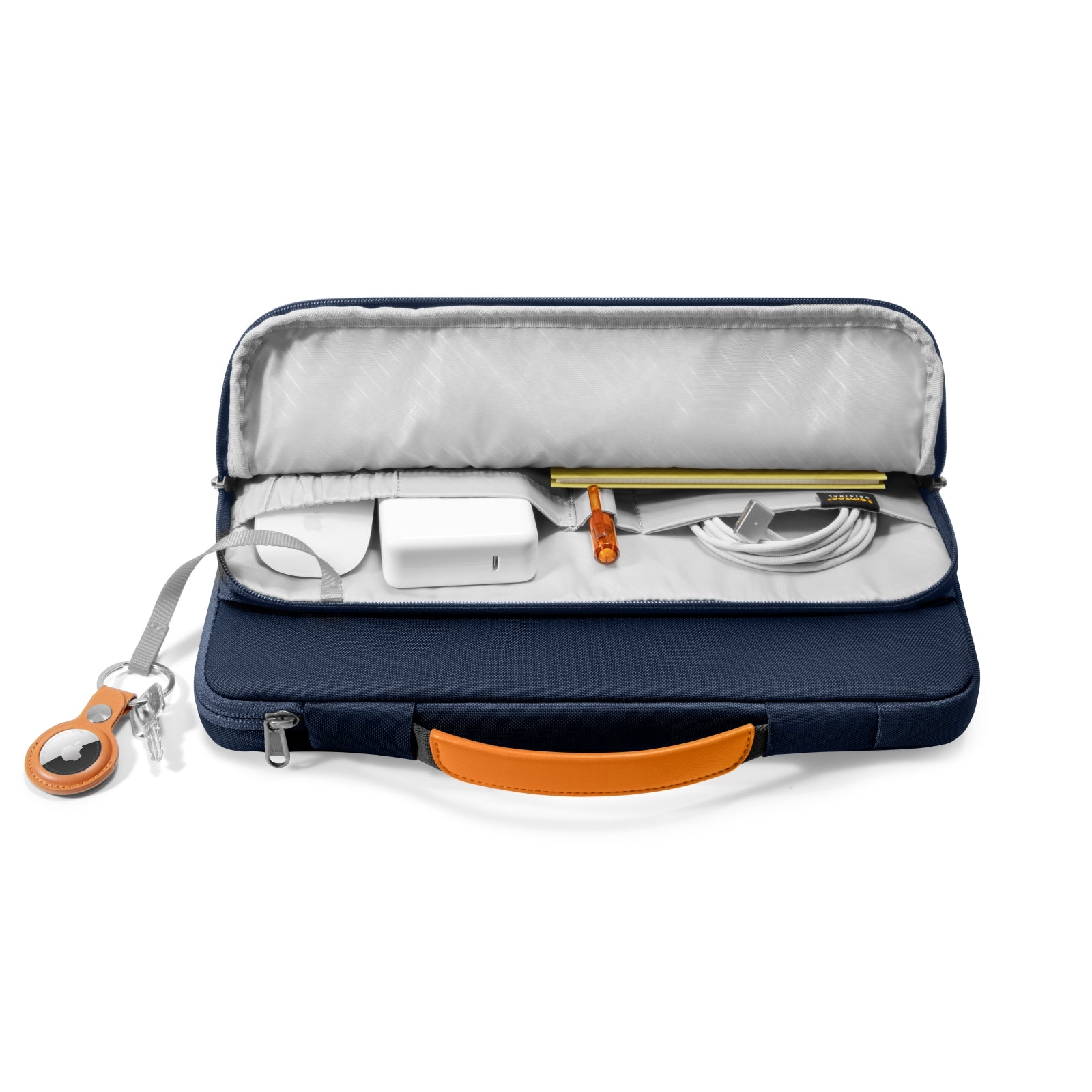 Defender-A14 Laptop Briefcase  16-inch | Navy Blue