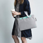 TheHer-A21 Laptop Handbag for 13.3-inch | Silver