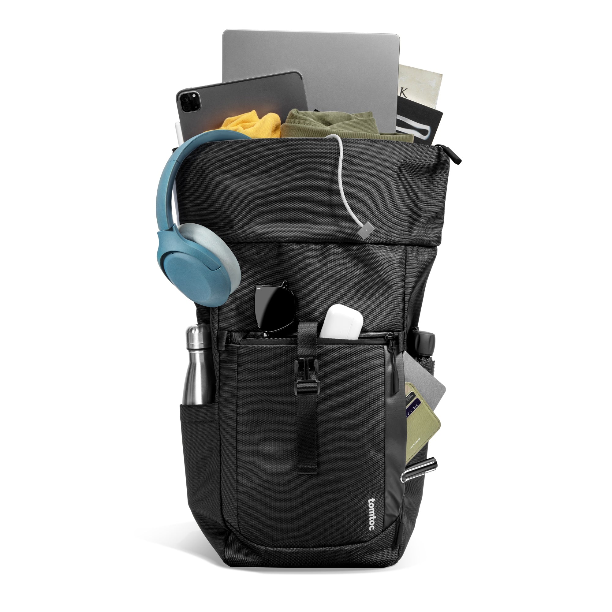 Navigator-T61 Rolltop Backpack up to 17-inch 23L – tomtoc South Africa Navigator-T61 Rolltop Backpack up to 17-inch 23L – tomtoc South Africa