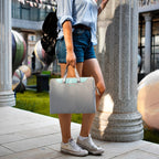 TheHer-A21 Laptop Handbag for 13.3-inch | Silver