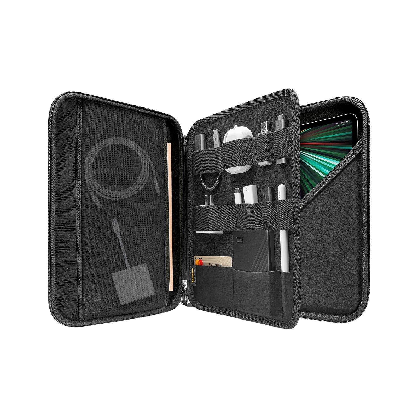 FancyCase-A06 Portfolio iPad Case for 12.9-inch iPad Pro | Sakura Secondary image