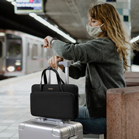 The Her-H22 Laptop Shoulder Bag 14-inch | Black