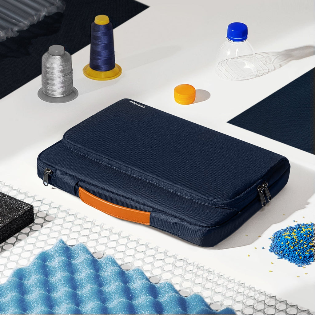 Defender-A14 Laptop Briefcase  16-inch | Navy Blue